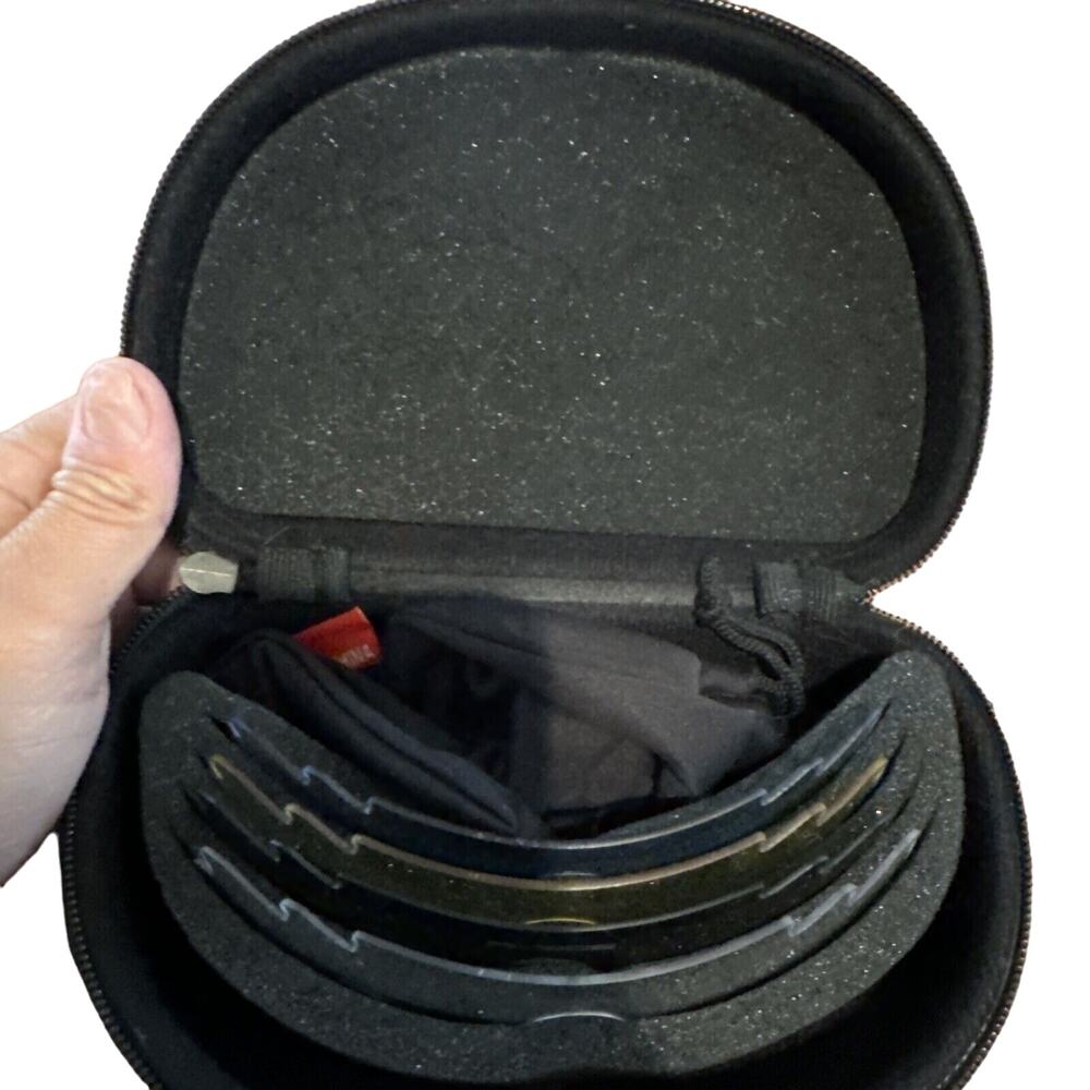 RIVBOS Polarized Sports Sunglasses Interchangeable Lenses w/ Hard Case